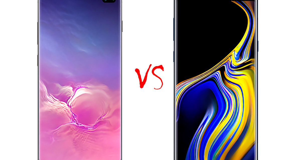Comparativa Samsung Galaxy S10+ vs Samsung Galaxy Note 9