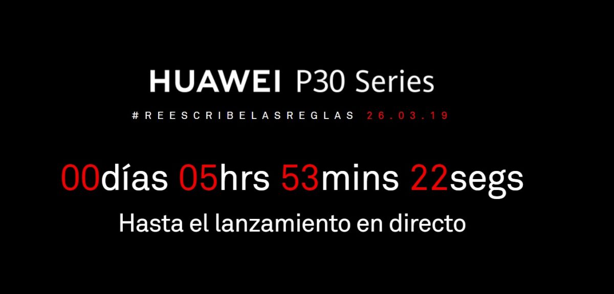 Cómo seguir la presentación del Huawei P30 en directo