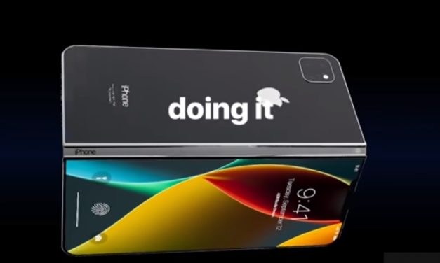 Así luciría un iPhone plegable con pantalla flexible