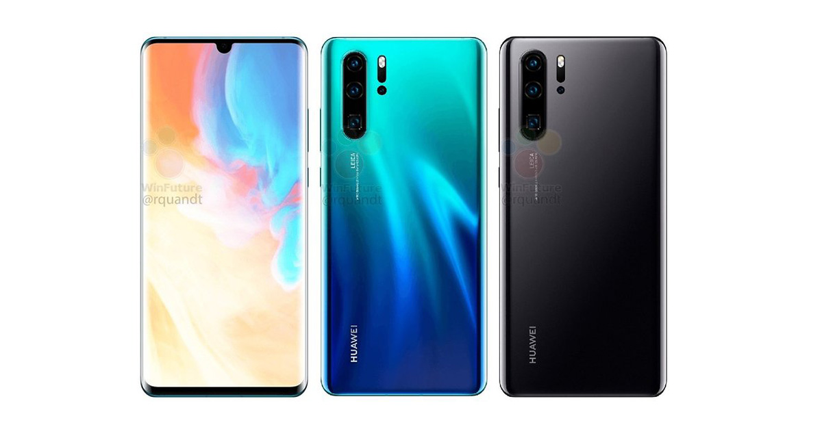 El CEO de Huawei muestra el Huawei P30 Pro antes de tiempo