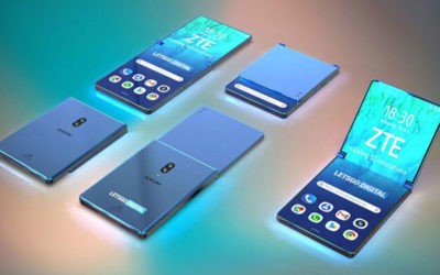 Así podría lucir el teléfono plegable de ZTE