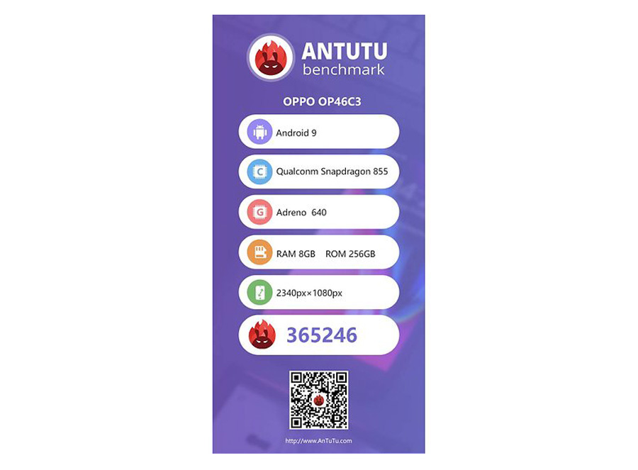 posibles características Oppo Find X2 AnTuTu