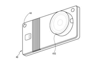 Samsung podría presentar un teléfono plegable con cámara extraible