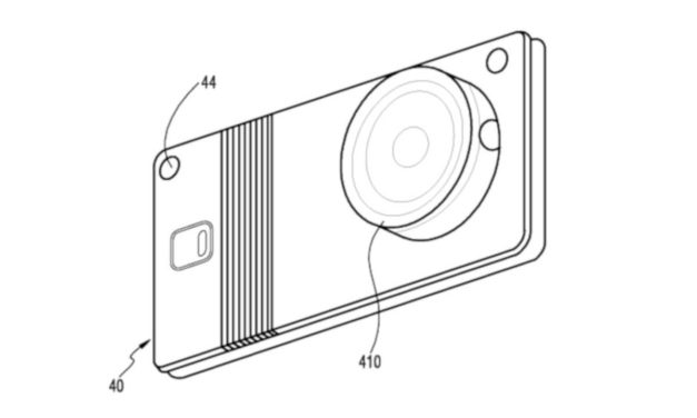 Samsung podría presentar un teléfono plegable con cámara extraible
