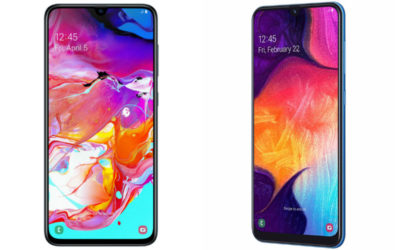 5 diferencias entre el Samsung Galaxy A70 y A50
