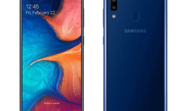 Samsung Galaxy A20, móvil de entrada con gran batería