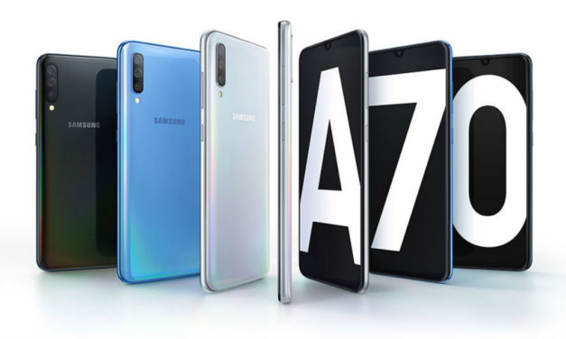 Samsung Galaxy A70, gama media con tres cámaras y batería de 4.500 mAh