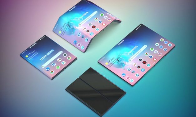 Samsung patenta un nuevo teléfono flexible con doble bisagra