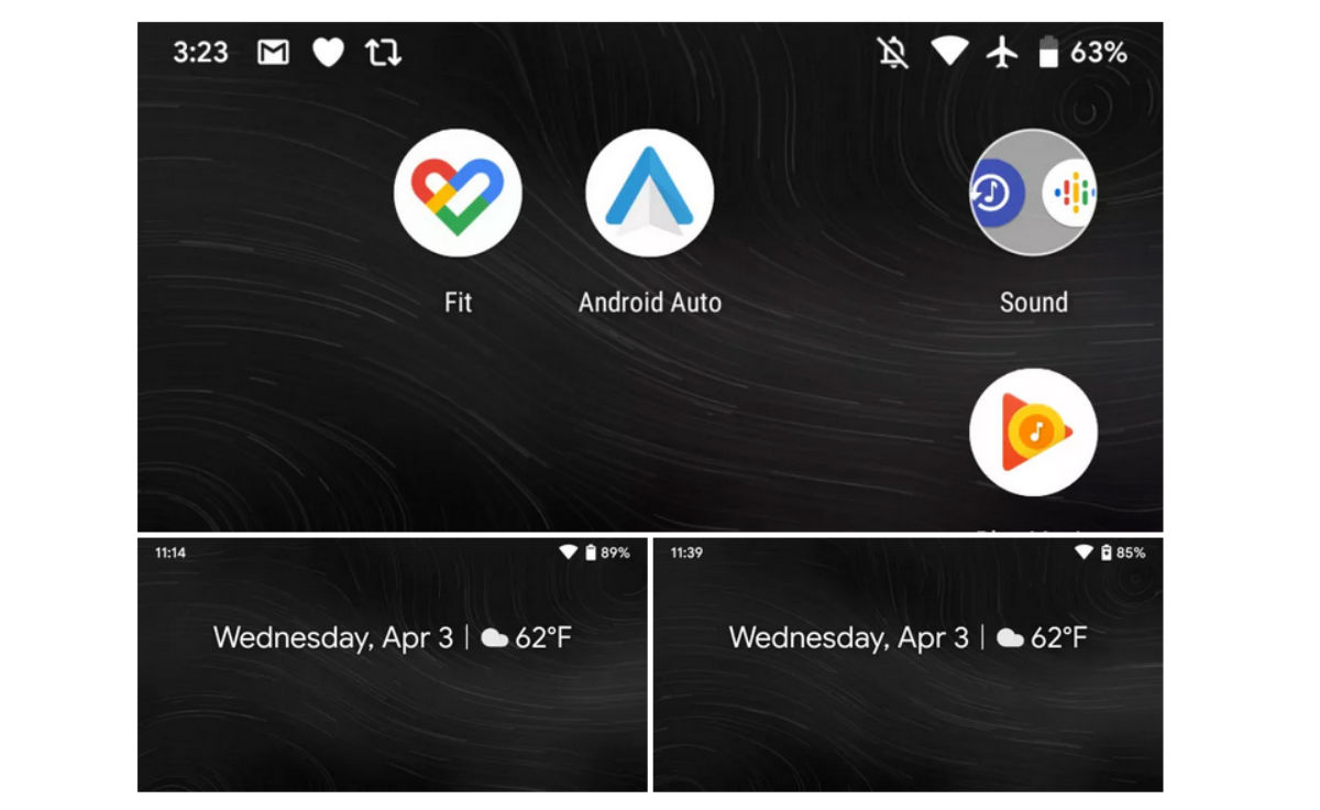 Android Q bateria