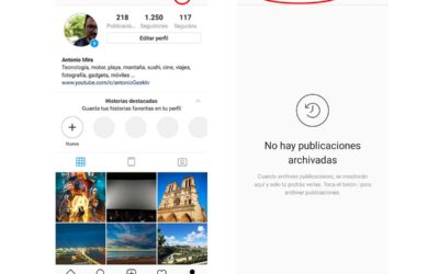 Cómo archivar y desarchivar una foto en Instagram para Android y iOS