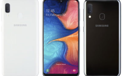 Samsung Galaxy A20e, cámara dual y compatible con Bixby