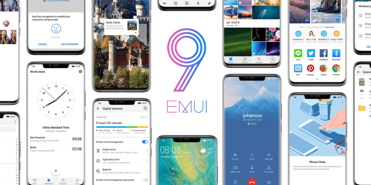 Estos son los móviles de Huawei que se actualizarán a EMUI 9.1