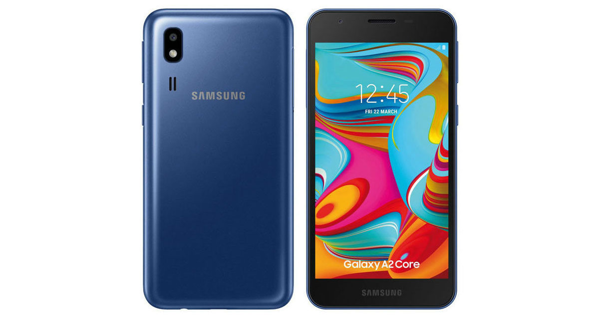 Samsung Galaxy A2 Core, móvil de entrada con Android Go