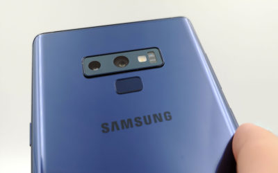 El Samsung Galaxy Note 9 se actualiza con mejoras en la cámara frontal