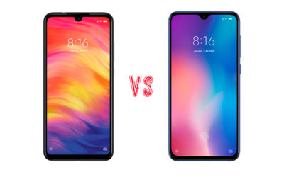 Comparativa Xiaomi Redmi Note 7 vs Xiaomi Mi 9 SE