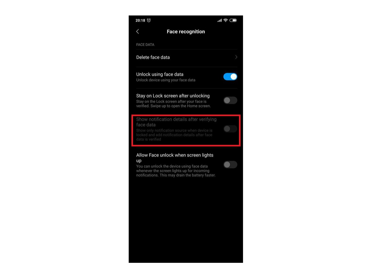 Mejoras actualización MIUI 10 opción