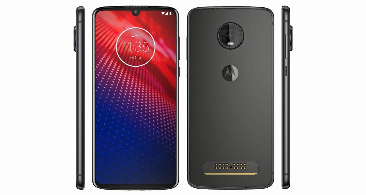 El Motorola Moto Z4 se deja ver en una imagen oficial