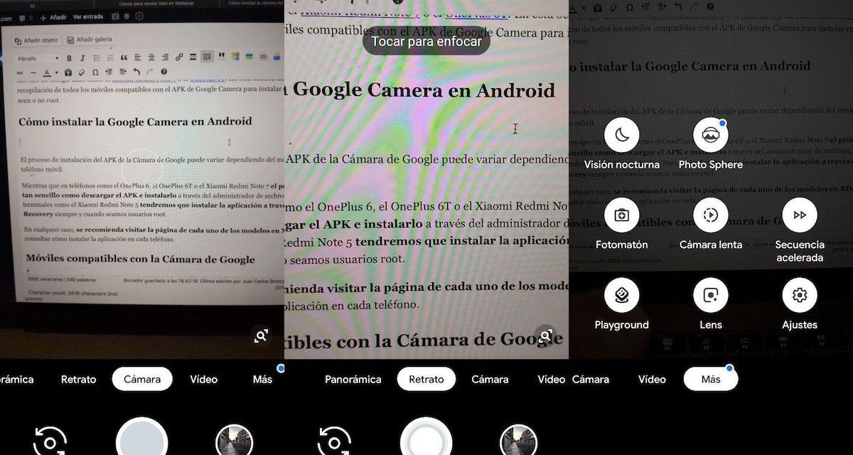 Todos los móviles LG compatibles con el APK de Google Camera