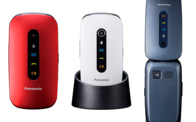 Panasonic KX-TU466 y KX-TU456, móviles para mayores fáciles de usar