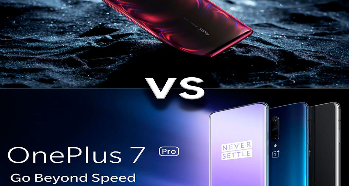Comparativa Xiaomi Redmi K20 Pro vs OnePlus 7 Pro