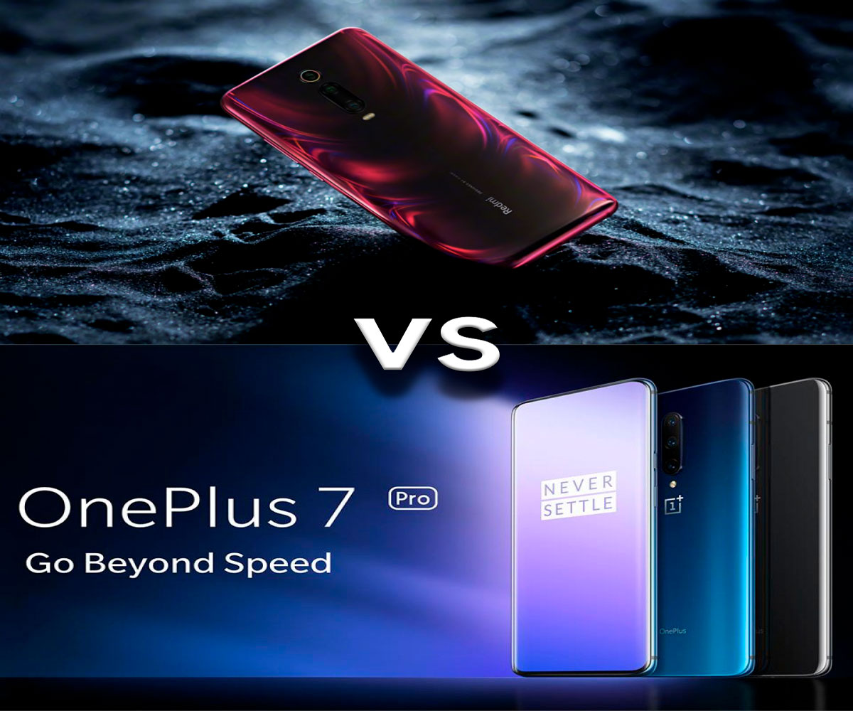 Comparativa Xiaomi Redmi K20 Pro vs OnePlus 7 Pro