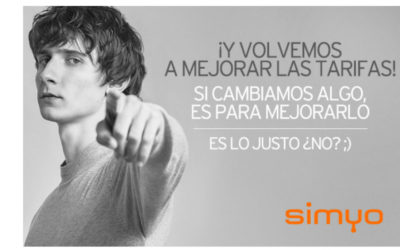 Simyo mejora las tarifas de voz y datos con nuevos planes y precios