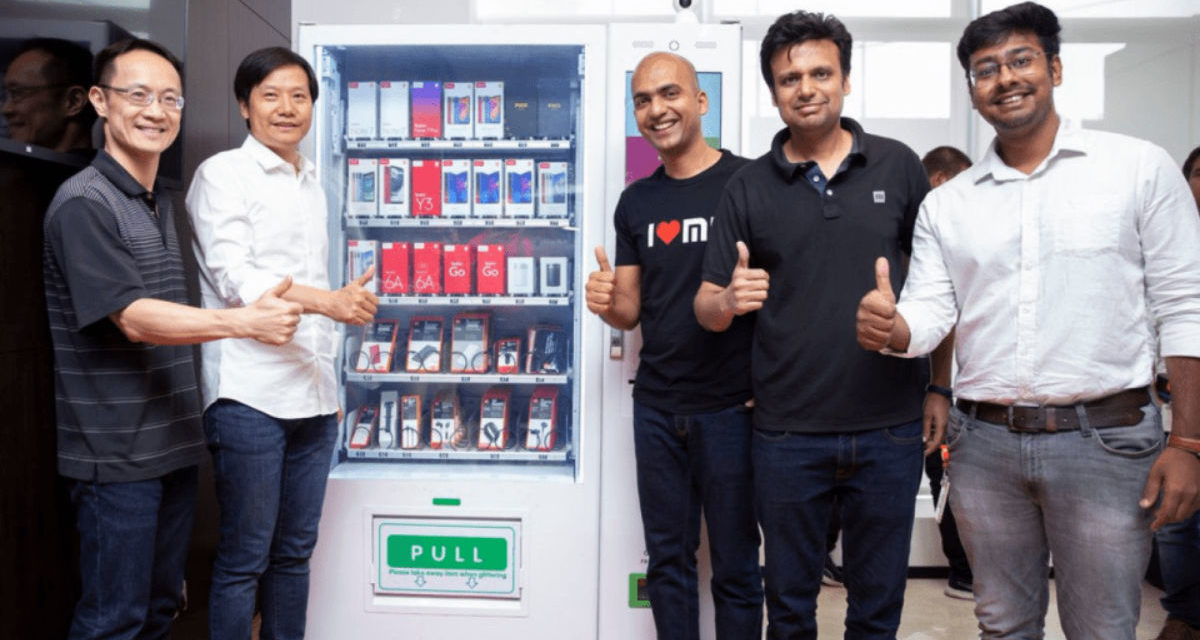 Xiaomi comenzará a vender teléfonos en máquinas expendedoras