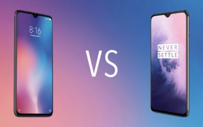 Comparativa Xiaomi Mi 9 vs OnePlus 7