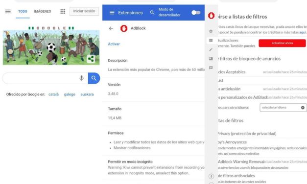 Cómo instalar Adblock en Google Chrome para Android en móviles