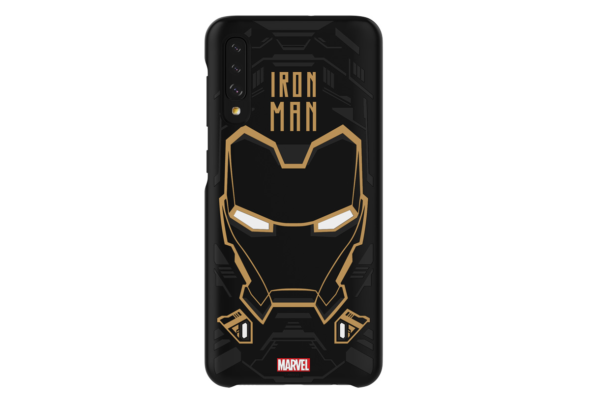 fundas Marvel para Samsung Galaxy A50 Iron Man