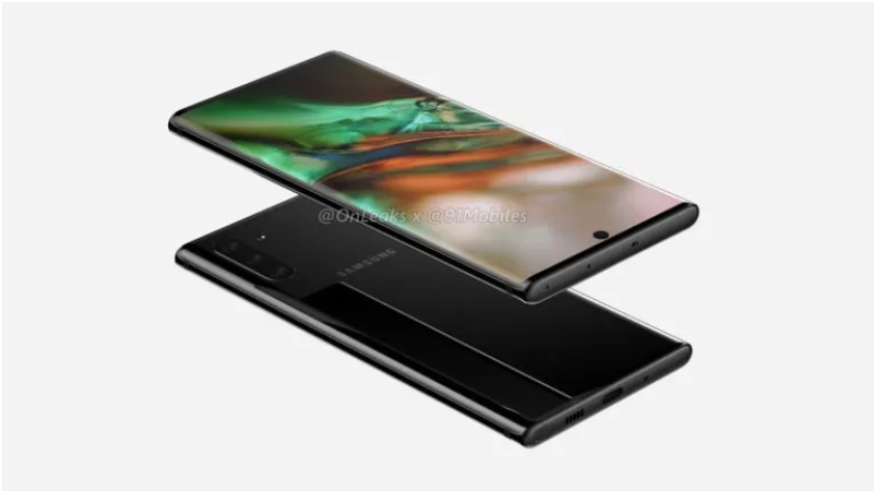 galaxy note 10 renders