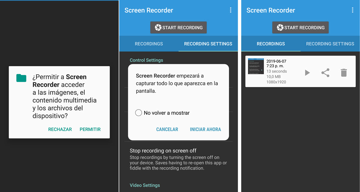 Lollipop Screen Recorder
