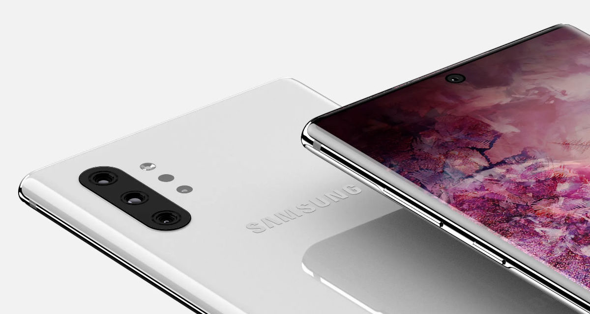 Ya conocemos el diseño final del Samsung Galaxy Note 10 Pro