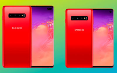 Samsung presenta una versión del Galaxy S10 en color rojo