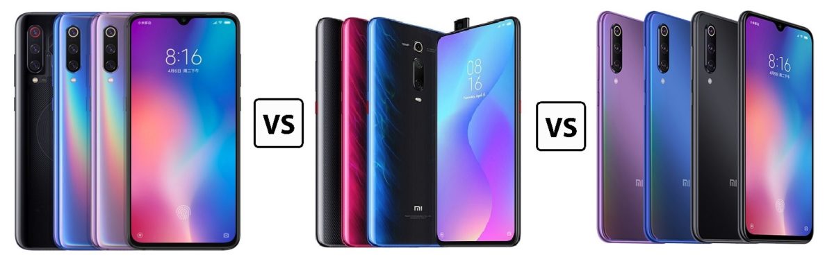 Xiaomi Mi 9 vs Mi 9 SE vs Mi 9T, ¿qué móvil comprar?