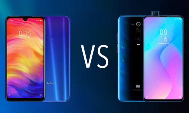 Comparativa Xiaomi Redmi Note 7 vs Xiaomi Mi 9T