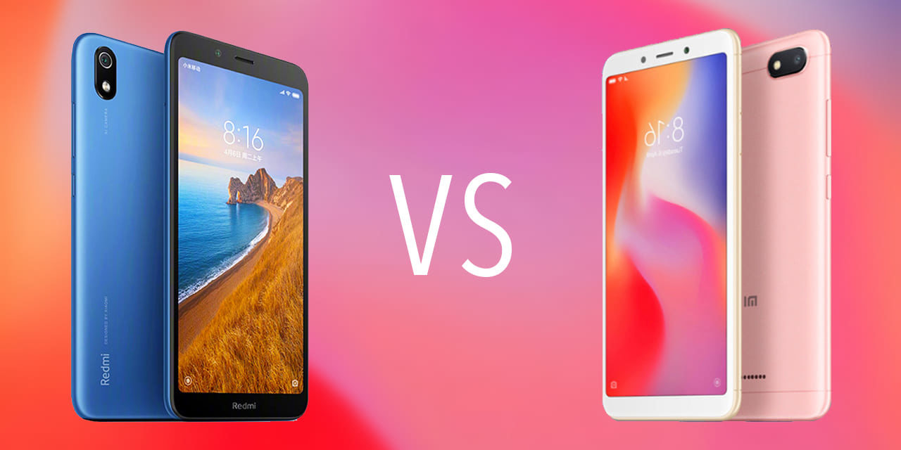 Comparativa Xiaomi Redmi 7A vs Xiaomi Redmi 6A