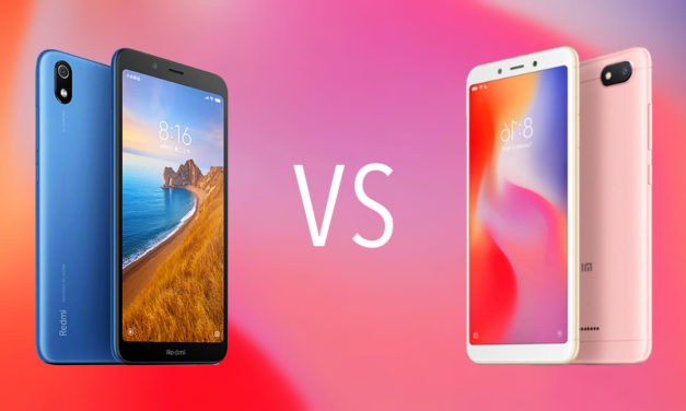 Comparativa Xiaomi Redmi 7A vs Xiaomi Redmi 6A