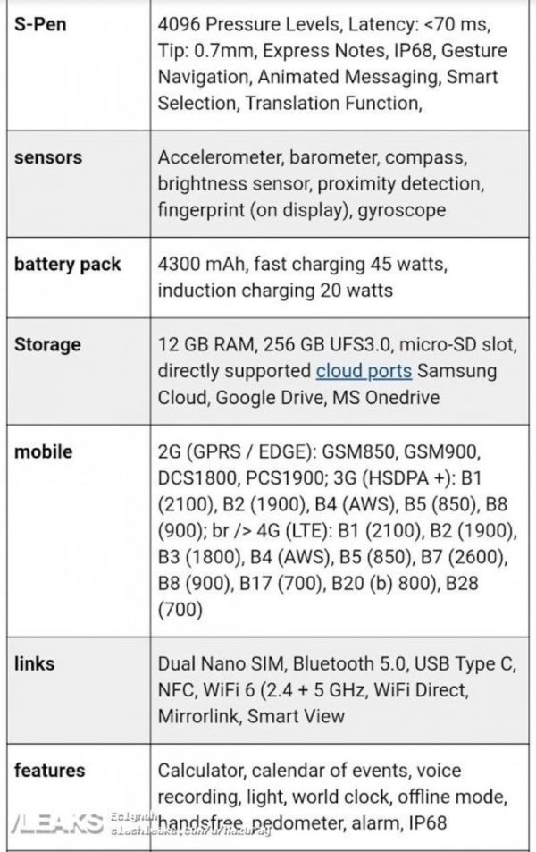 galaxy note 10 caracteristicas 1
