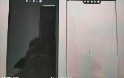 Aparece una imagen con el frontal del Huawei Mate 30