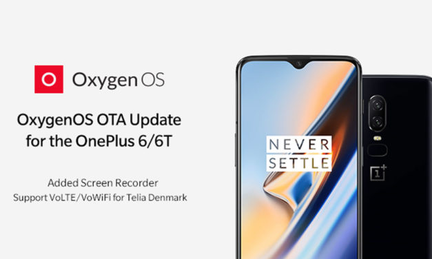La grabación de pantalla llega a los OnePlus 6 y OnePlus 6T