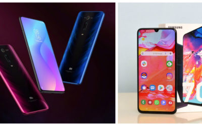Comparativa Xiaomi Mi 9T vs Samsung Galaxy A70