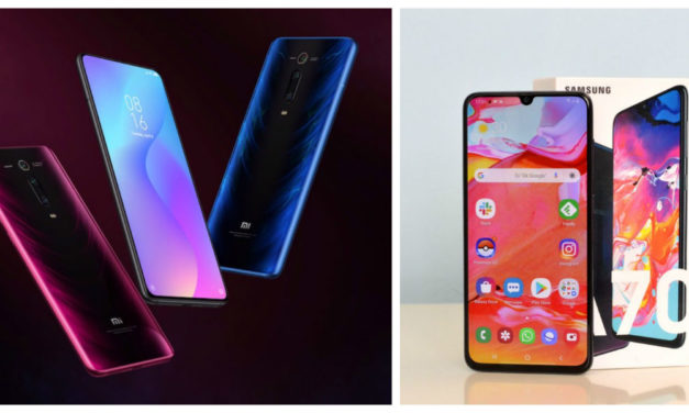 Comparativa Xiaomi Mi 9T vs Samsung Galaxy A70