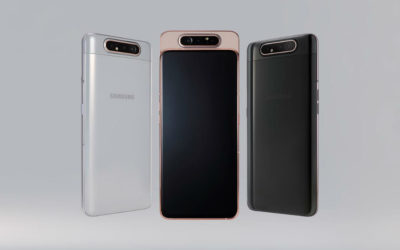 Samsung añade mejoras a la cámara rotatoria del Galaxy A80