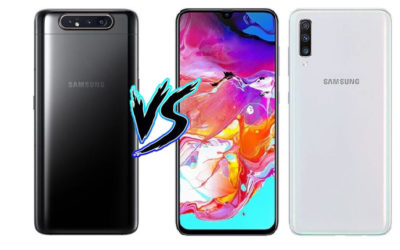 5 diferencias entre el Samsung Galaxy A80 y el Galaxy A70