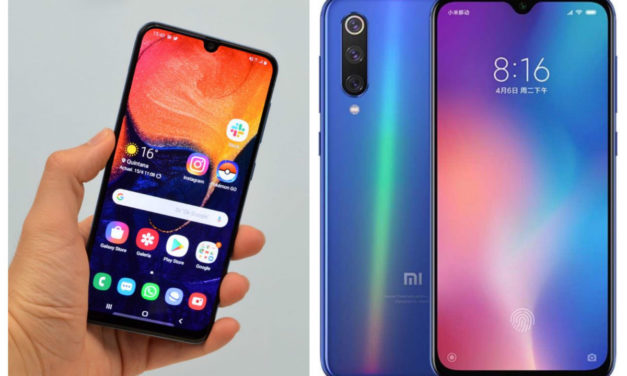 Comparativa Samsung Galaxy A50 vs Xiaomi Mi 9 SE