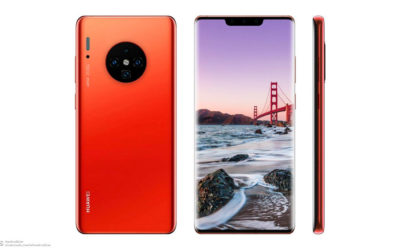 Así sería el diseño del Huawei Mate 30 Pro en base a las filtraciones