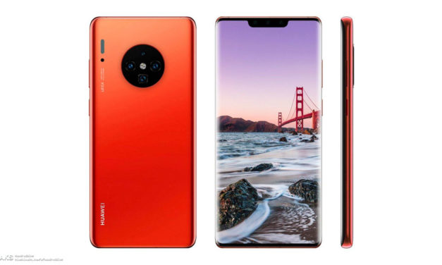 Así sería el diseño del Huawei Mate 30 Pro en base a las filtraciones