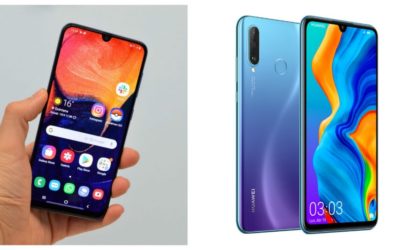 Comparativa Samsung Galaxy A50 vs Huawei P30 Lite