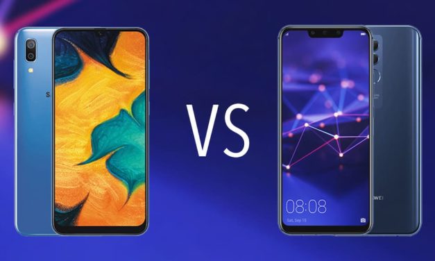 Comparativa Samsung Galaxy A40 vs Huawei Mate 20 Lite